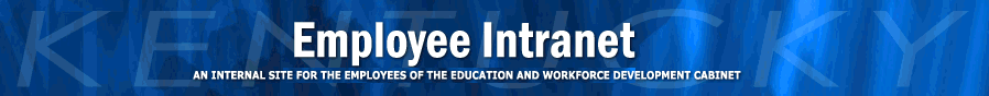 Education Cabinet Employee Intranet header graphic 